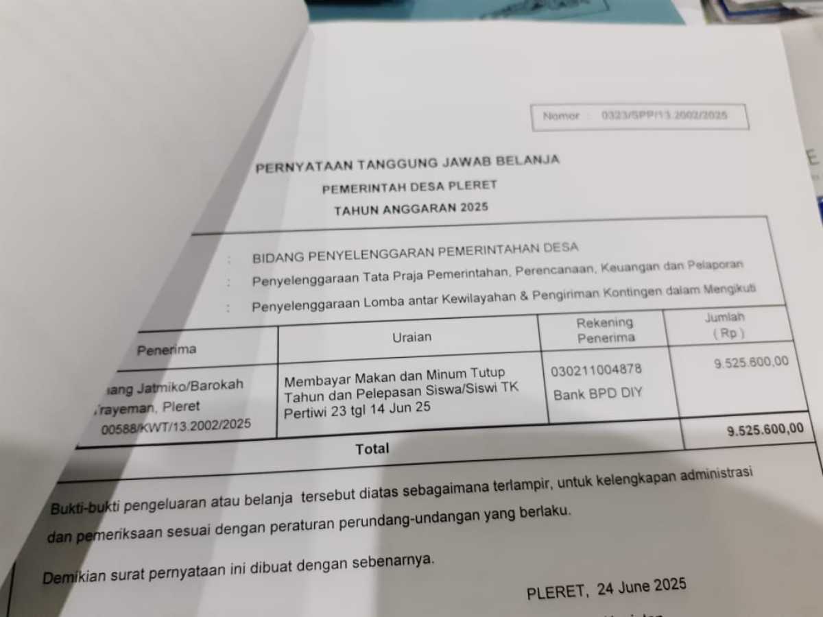 Verifikasi pengajuan SPP untuk membayar kegiatan Penyelenggaraan Lomba antar Wilayah Verifikasi pengajuan SPP untuk membayar kegiatan Penyelenggaraan Lomba antar Wilayah