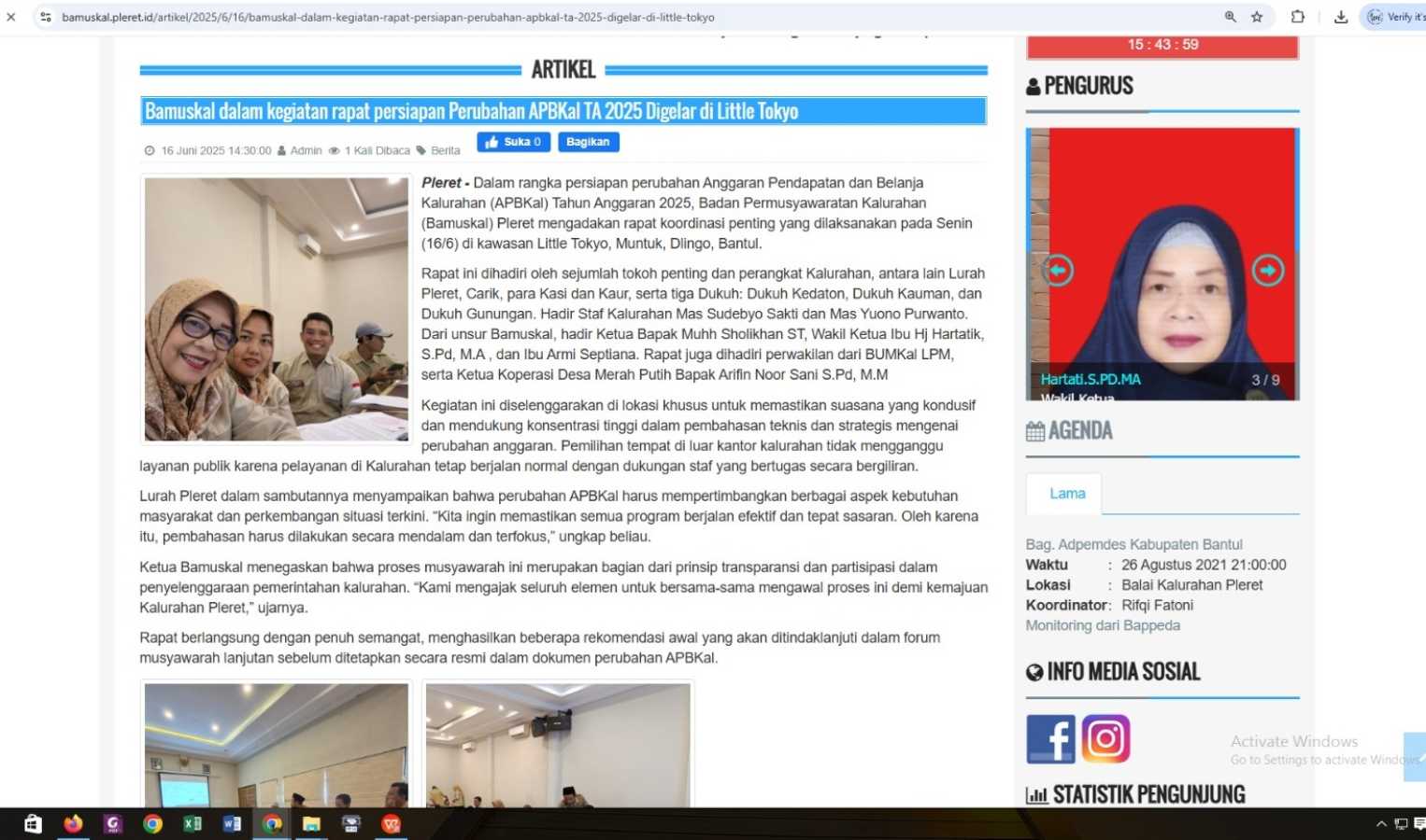 Upload Berita Kegiatan Bamuskal Rapat Persiapan Perubahan APBKal th 2025 Upload Berita Kegiatan Bamuskal Rapat Persiapan Perubahan APBKal th 2025