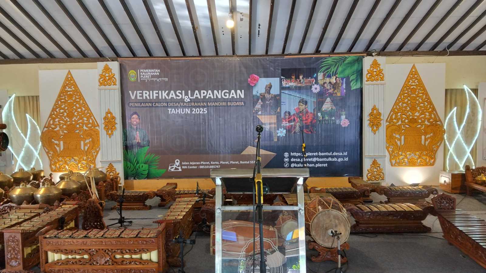 Hari puncak Verifikasi dan lapangan penilaian calon desa/kalurahan mandiri budaya tahun 2025 Hari puncak Verifikasi dan lapangan penilaian calon desa/kalurahan mandiri budaya tahun 2025