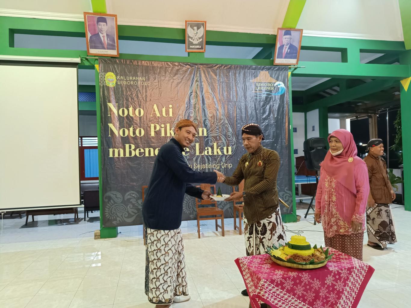 Malam Tirakatan Peringatan Hari Jadi ke 269 DIY Tahun 2024 di Kalurahan Segoroyoso